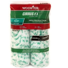 WOOSTER J-KOTER CIRRUS X 3/4 2 PK CLOSED END MINI ROLLER 6 1/